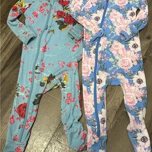Floral Bestaroo Bamboo onesies